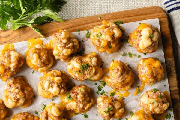 Sausage Crescent Cheese Balls